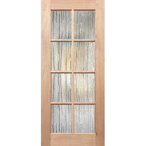 Seadrift design  French 8-lite reinforced privacy door