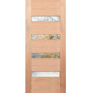 Grange 4G SQ Modern External Door - Decorative Glass