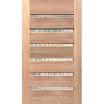 Grange Modern door with wave-inspired textured panels