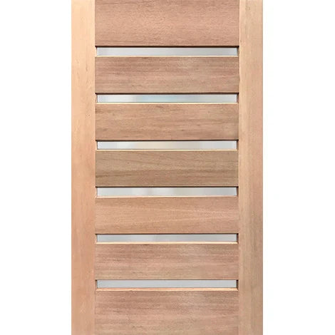 exterior panel door with sophisticated light diffusion