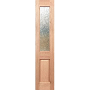 Half French 1G1P SL Entrance Door - Toughened Glass