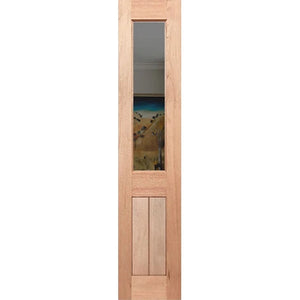 Half French 1G-Vgroove SL Internal Door - Laminated Glass