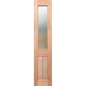 Half French 1G-Vgroove SL Internal Door - Toughened Glass
