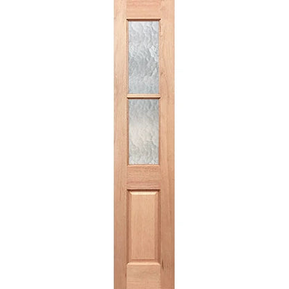 Half French 4L2P SL Entrance Door - Decorative Glass