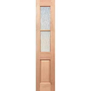 Half French 2L1P SL Internal Door - Toughened Glass