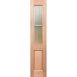 Half French 2L2P SL Internal Door - Toughened Glass