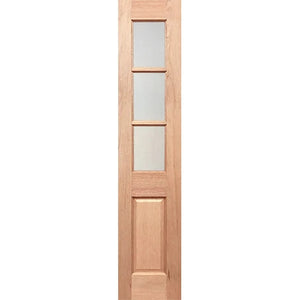 Half French 3L2P SL Entrance Door - Double-Glazed Glass