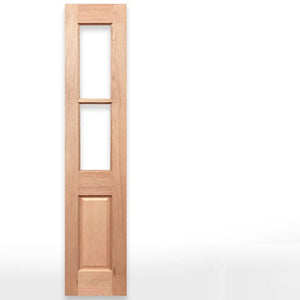 BAL12.5 Half French 4L2P Entrance Door - Unglazed