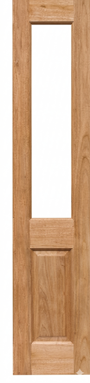 Half French 1G2P SL Internal Door - Unglazed