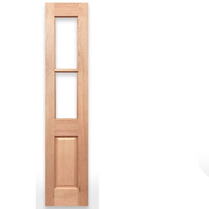 BAL12.5 Half French 4L2P SL Internal Door - Unglazed