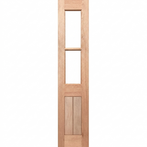 Half French 4L-Vgroove SL Entrance Door - Unglazed