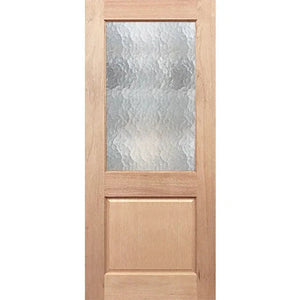 BAL19 Half French 1G1P Entrance - Toughened Glass
