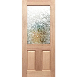 BAL19 Half French 1G2P Entrance - Toughened Glass