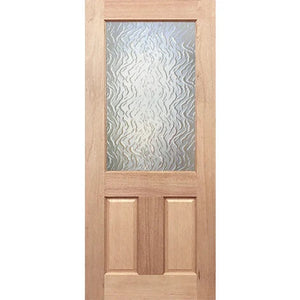 Half French 1G2P Entrance - Toughened Glass