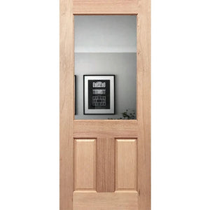 Half French 1G2P Internal Door - Decorative Glass