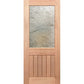 Half French 1G-VGroove Internal - Decorative Glass