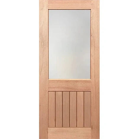 Diffused daylight entering through grooved frosted panel