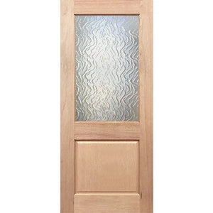 Half French 1G1P Entrance - Toughened Glass