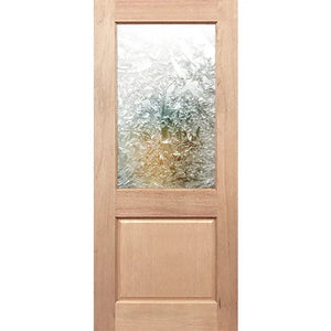Half French 1G1P Entrance - Toughened Glass