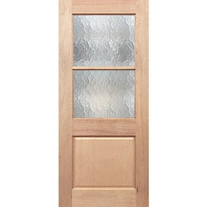 Half French 2L1P Entrance - Toughened Glass