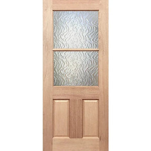 Half French 2L2P Entrance - Toughened Glass