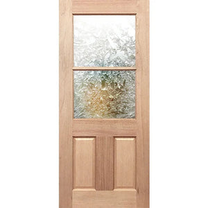 Half French 2L2P Entrance - Toughened Glass