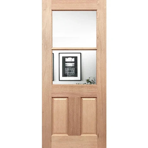 Decorative reflective surface with Half French corners