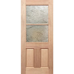 Refined panel with rice paper finish and French edges