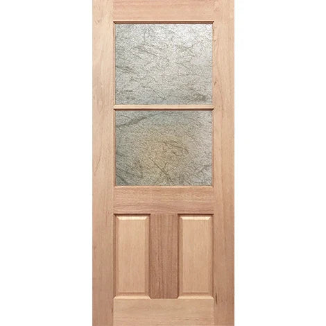 Refined panel with rice paper finish and French edges