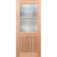 Half French 2L-VGroove Internal - Laminated & Toughened Glass