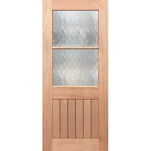 Half French 2L-VGroove Internal - Toughened Cathedral
