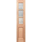 BAL19 Half French 6L1P SL Internal Door - Toughened Glass
