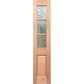 BAL19 Half French 6L1P SL Internal Door - Toughened Glass