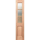 BAL19 Half French 6L1P SL Internal Door - Toughened Glass