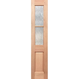 BAL19 Half French 4L1P SL Internal Door - Toughened Glass