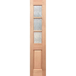 BAL12.5 Half French 6L2P SL Internal Door - Decorative Glass