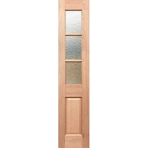 BAL12.5 Half French 6L2P SL Internal Door - Decorative Glass