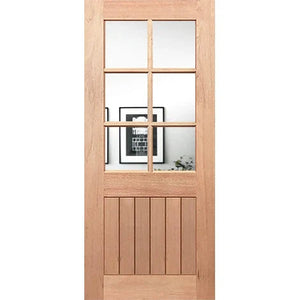 Half French 6L-Vgroove External - Decorative Glass