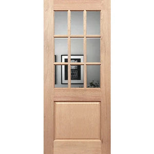 Half French 9L1P External - Decorative Glass