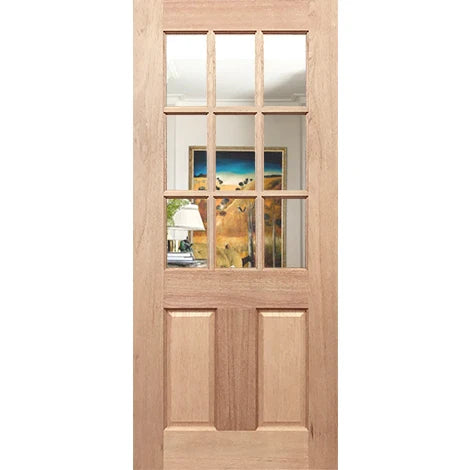 Detailed view of corner joints in Half French 9L2P 5mm Clear frame