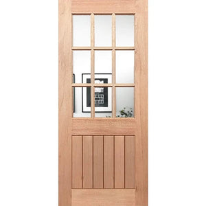 Half French 9L-Vgroove External - Decorative Glass
