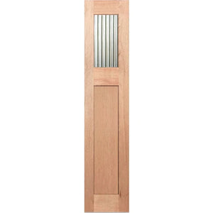 Hampton-1G SL Entrance Door - Toughened Glass