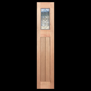 Hampton-1G-VGroove SL Entrance Door - Triple Glaze