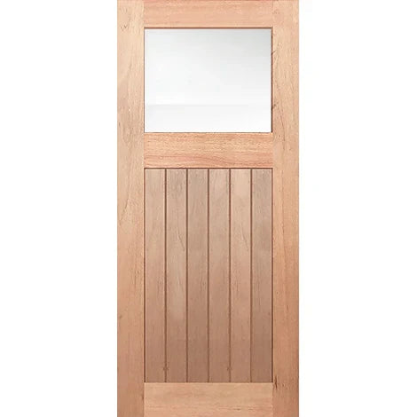 Mirror-finished panel subtly textured with V-grooves