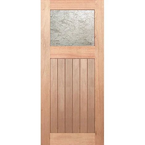 Artistic Rice Paper glass framed in modern V-groove