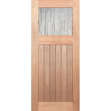 Contemporary entrance glowing with soft Seadrift light