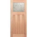 Translucent door blending modern and traditional
