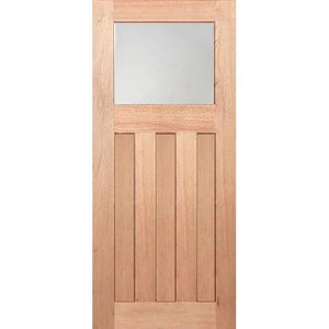 Hampton-1G front door with non-transparent glass