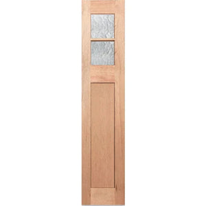 Hampton-6L SL Entrance Door - Decorative Glass