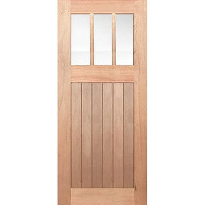 Modern mirrored entry door designed for clean, reflective style